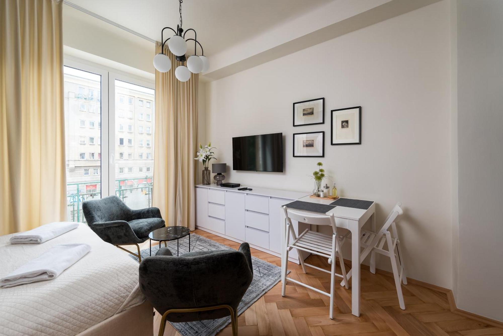 Heart Of Warsaw Apartment מראה חיצוני תמונה